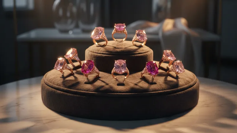 Bague saphir rose : guide complet pour bien choisir