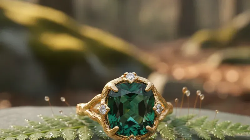 Bague saphir vert : tout savoir avant d'acheter